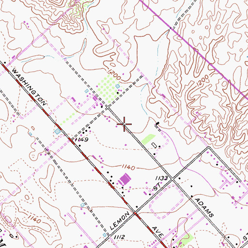 Topographic Map of Murrieta Christian School, CA