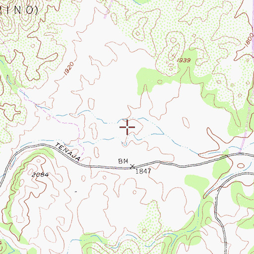 Topographic Map of Sylvan Meadows, CA