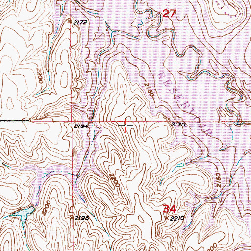Topographic Map of Muddy Point, NE