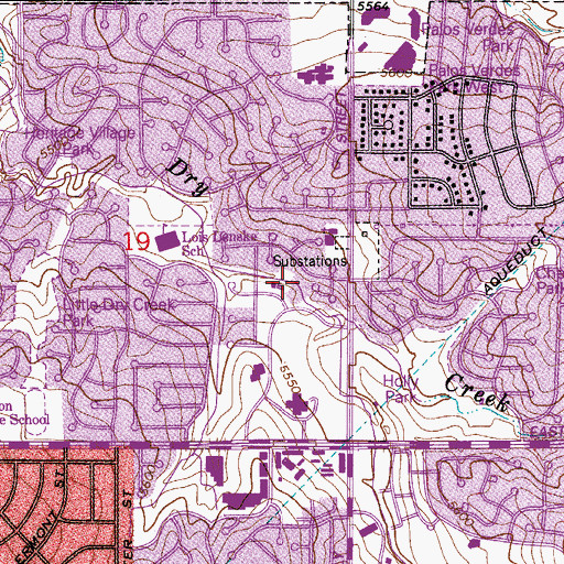 Topographic Map of Willow Creek, CO
