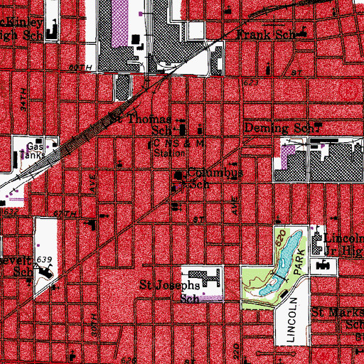 Topographic Map of Gospel Chapel, WI