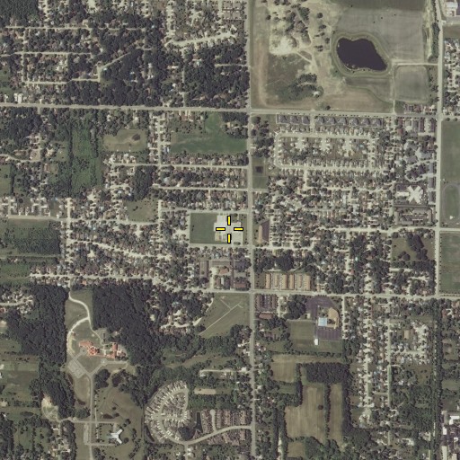 Aerial/Satellite Image of Jeffery Elementary School, WI