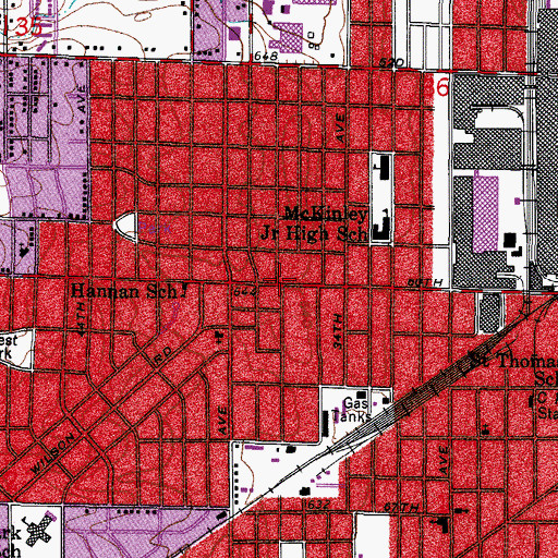 Topographic Map of Mount Zion Evangelical Lutheran Church, WI