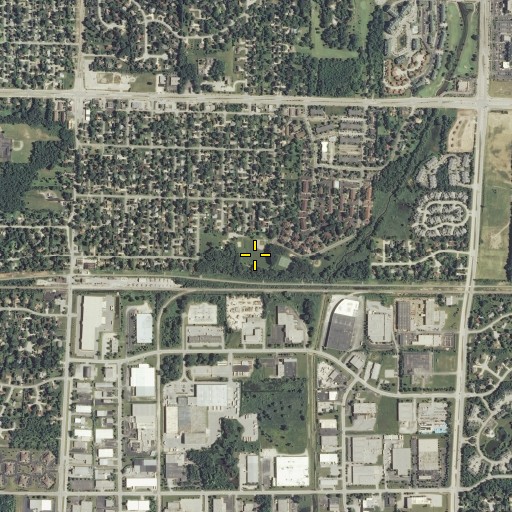 Aerial/Satellite Image of Buena Park, WI