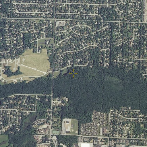 Aerial/Satellite Image of Rolling Meadows Park, WI