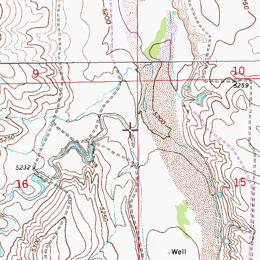 Topographic Map of Hay Gulch, CO