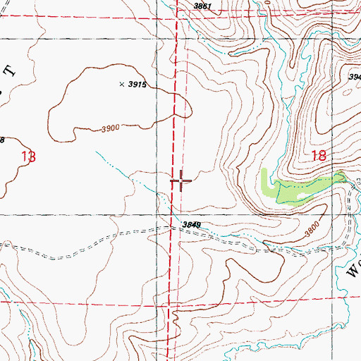 Topographic Map of Sheep Shooter Tree (historical), OR
