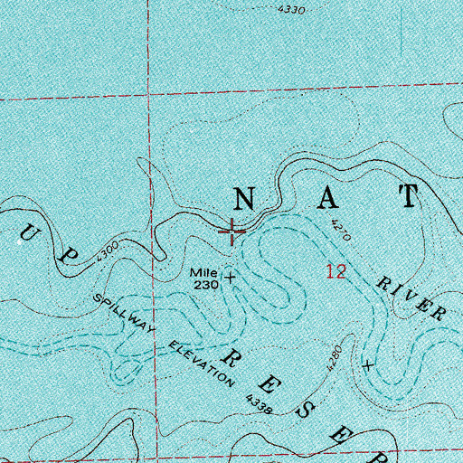 Topographic Map of Wickiups (historical), OR