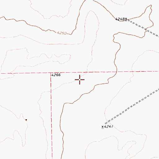 Topographic Map of Rita Blanca National Grassland, TX