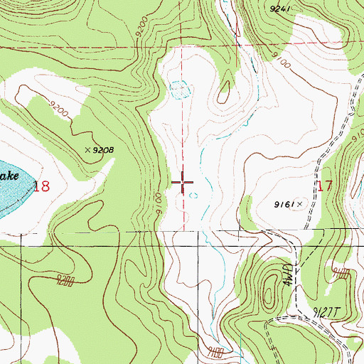 Topographic Map of Steve Tank, AZ