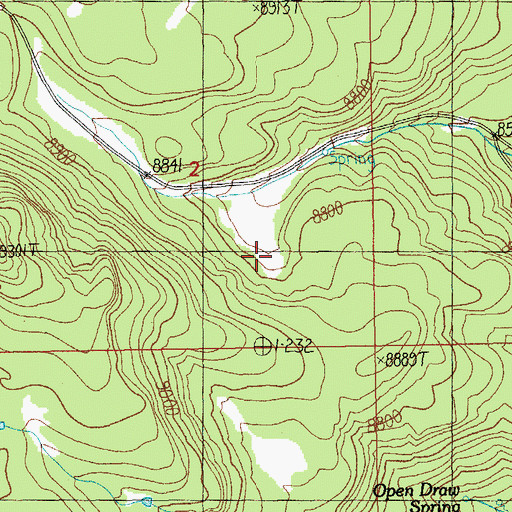 Topographic Map of Heap Tank, AZ