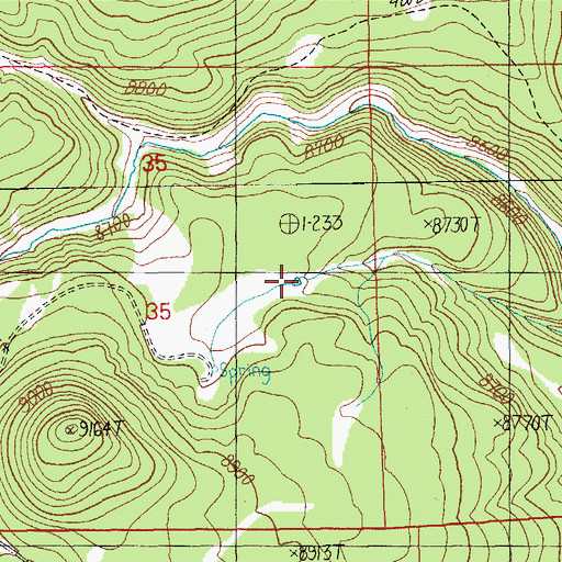 Topographic Map of Platt Tank, AZ