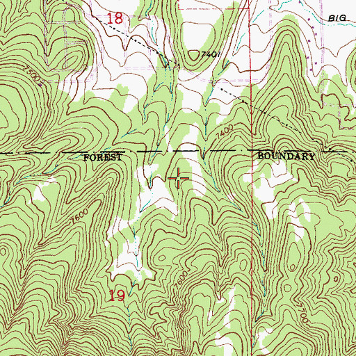 Topographic Map of Upper Trick Tank, AZ