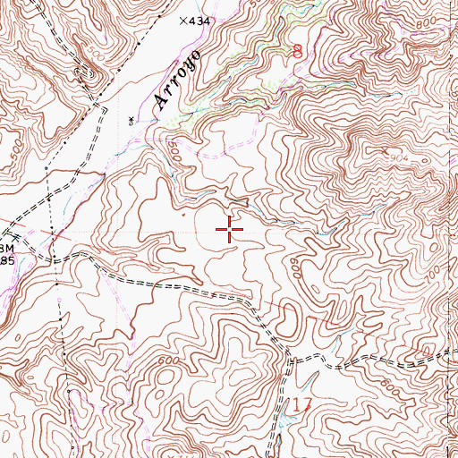 Topographic Map of Ladera Ranch, CA