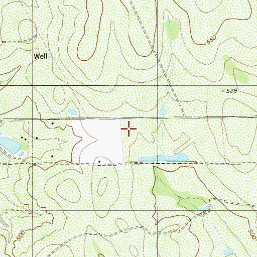 Topographic Map of La Presa, TX