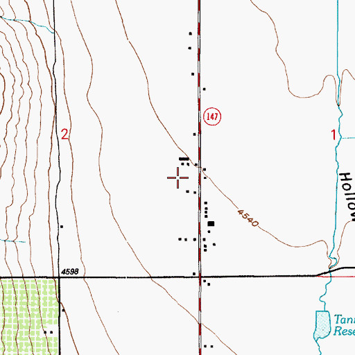 Topographic Map of West Mountain, UT