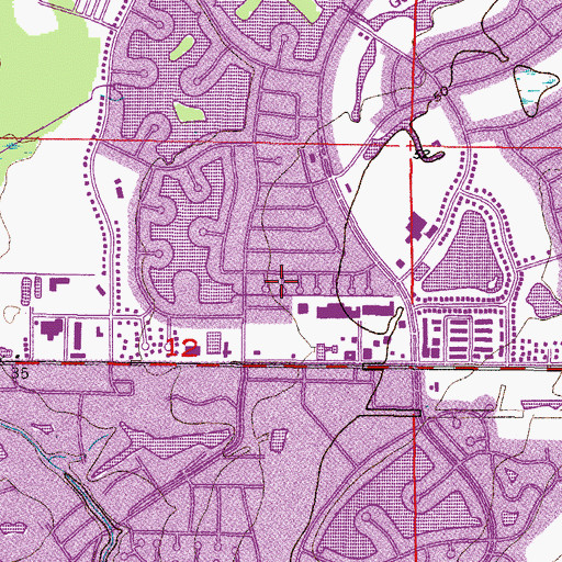 Topographic Map of Sun City Center Census Designated Place, FL