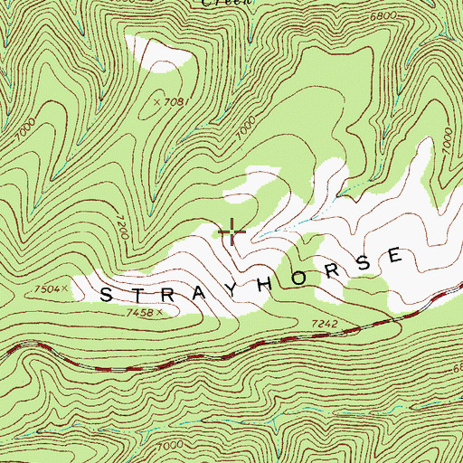 Topographic Map of Peters Trick Tank, AZ