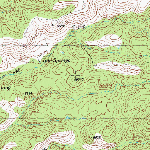 Topographic Map of Cistern Canyon Tank, AZ