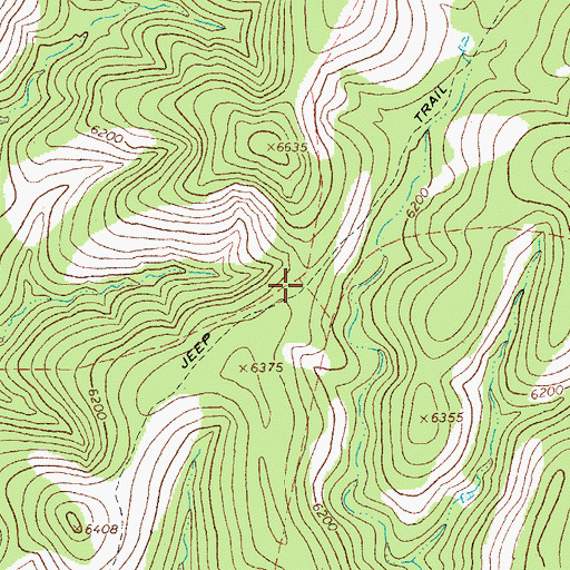 Topographic Map of Summit Corral, AZ