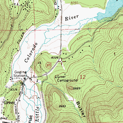 Topographic Map of Lone Wolf Spring, AZ
