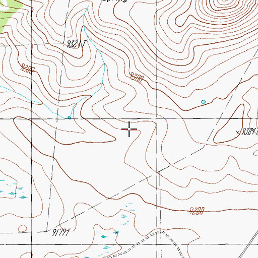Topographic Map of BC Tank, AZ