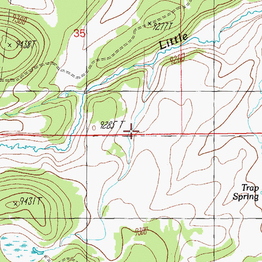 Topographic Map of Elk Pit Tank, AZ