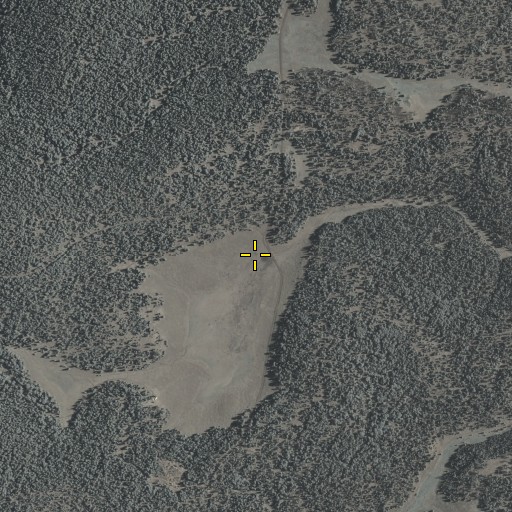 Aerial/Satellite Image of Round Cienega Spring, AZ