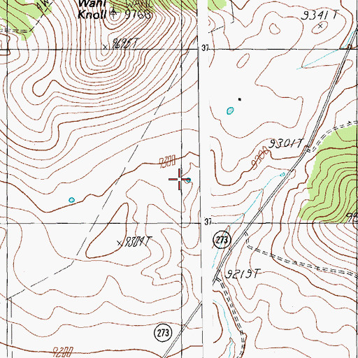 Topographic Map of Rudd Knoll Tank Number 5, AZ