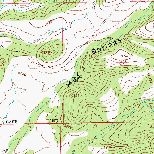 Topographic Map of Big Pasture Tank, AZ