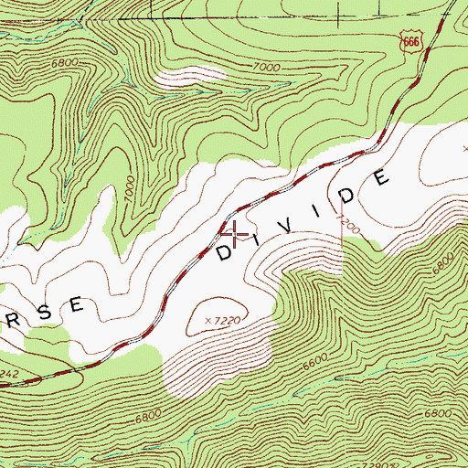 Topographic Map of P D Helisport, AZ