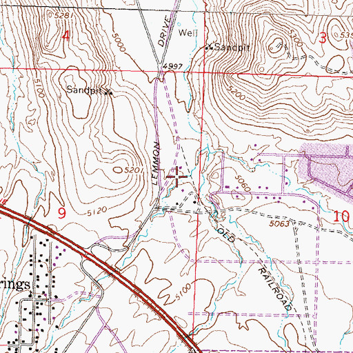 Topographic Map of Kelly Ravine, NV