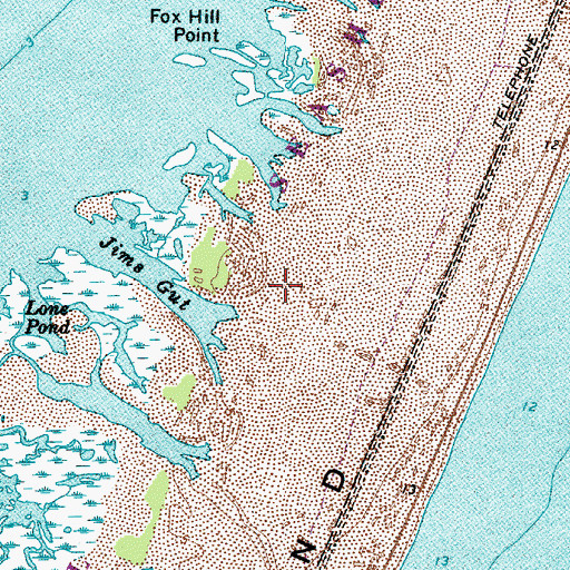 Topographic Map of Big Levels, MD