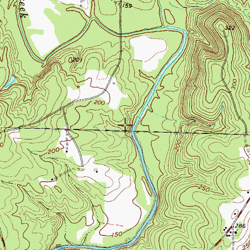 Topographic Map of Discovery Loop Trail, NC