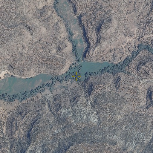 Aerial/Satellite Image of Calamity Creek, CO