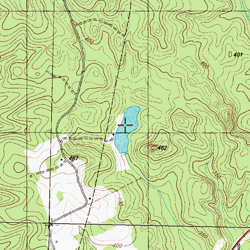 Topographic Map of Killion Lake, TX