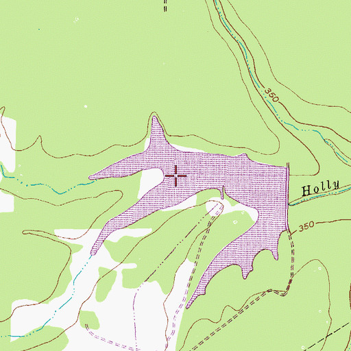Topographic Map of Hatchel Lake, TX