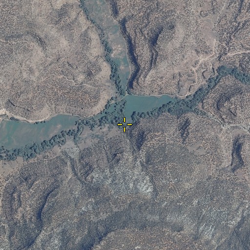Aerial/Satellite Image of Blue Creek Canyon, CO
