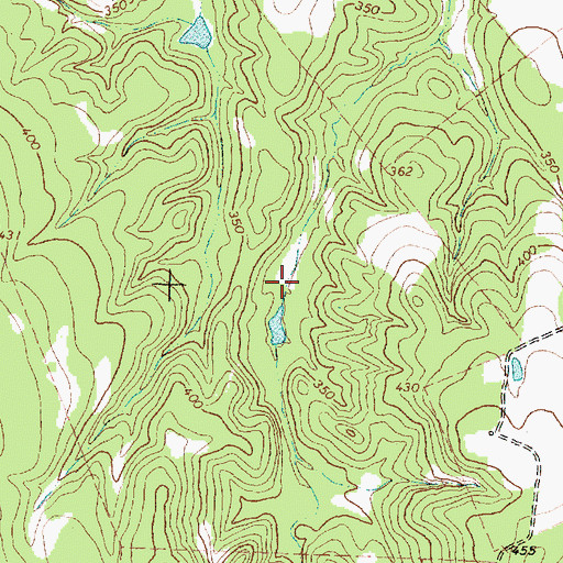Topographic Map of S C Pickins Lake, TX