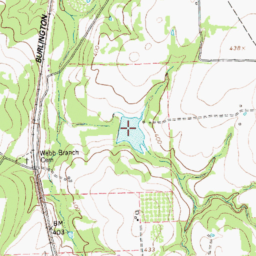 Topographic Map of Loper Lake, TX