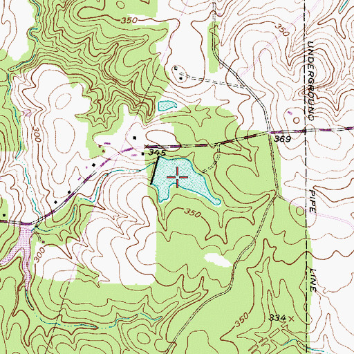 Topographic Map of Clear Lake, TX