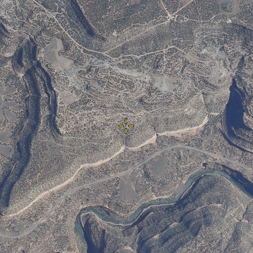 Aerial/Satellite Image of Little Dick Mine, CO