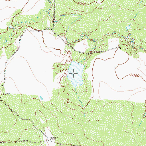 Topographic Map of Dockrey Tank, TX