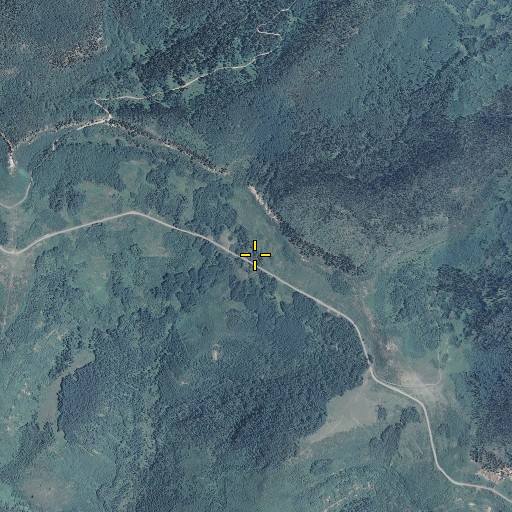 Aerial/Satellite Image of T Bone Spring Campground, CO