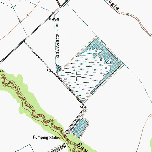 Topographic Map of Lostak Lake Number 1, TX