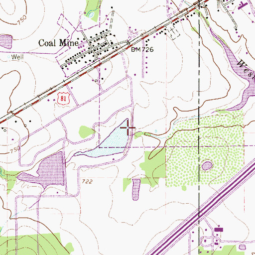 Topographic Map of Twin Lake Estates-East Lake Dam, TX