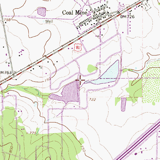 Topographic Map of Twin Lake Estates-West Lake Dam, TX