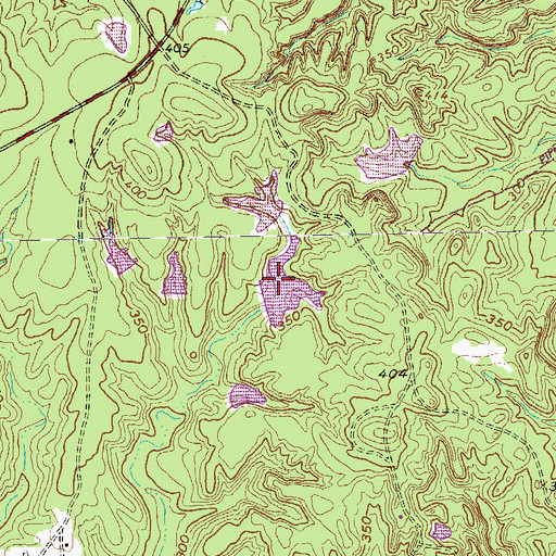 Topographic Map of Clear Lake Pines 1, TX
