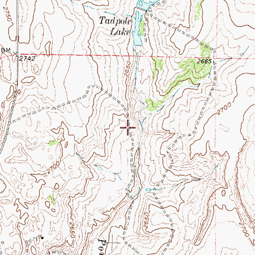 Topographic Map of John C Haynes Lake Dam, TX