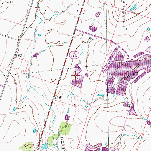Topographic Map of Tomascik Lake, TX